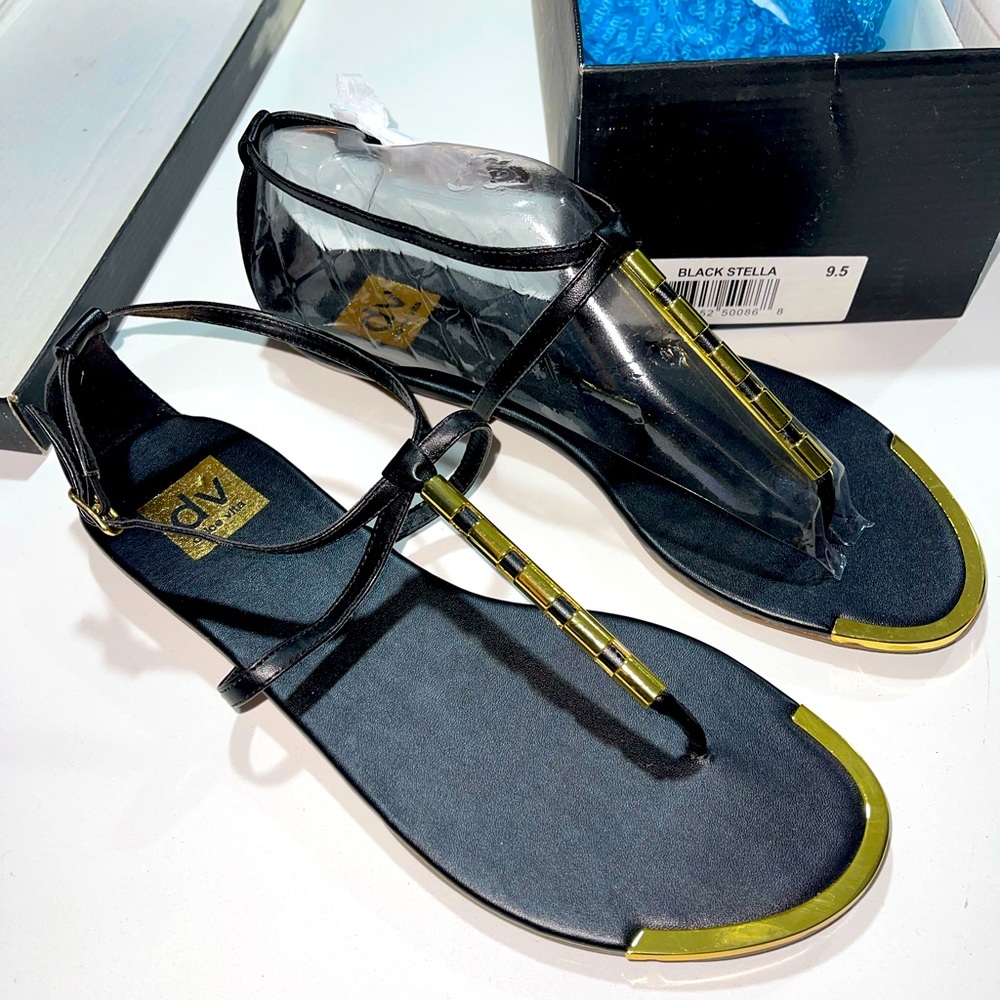 Dolce Vita Arty Black Stella 9.5 Sandal